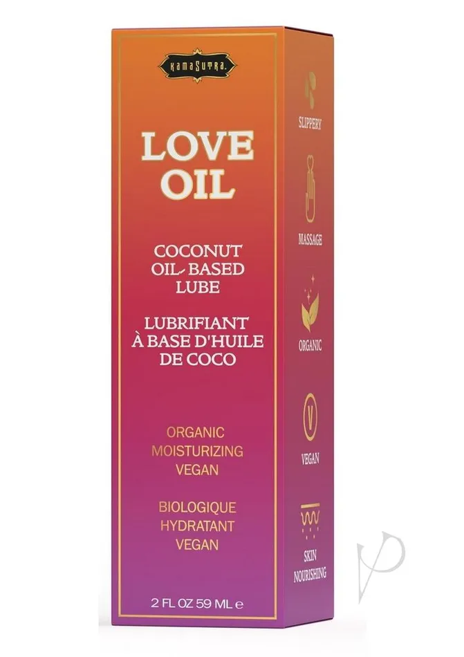 Couples Kama Sutra Kama Sutra Love Oil Coconut Oil Based Lubricant and Body Glide 2oz Couples Kama Sutra Kama Sutra Love Oil Coconut Oil Based Lubricant and Body Glide 2oz
