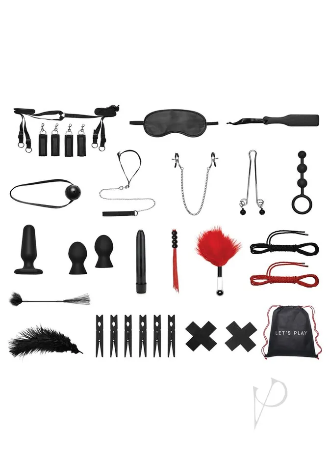 Couples Lux Fetish Bedspreaders Bondage In A Box Deluxe 20 piece set Lux Fetish Couples Lux Fetish Bedspreaders Bondage In A Box Deluxe 20 piece set Lux Fetish