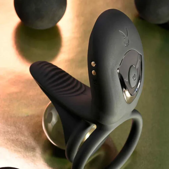 Couples Playboy Pleasure Playboy Pleasure JUST RIGHT Vibrating Cock Ring