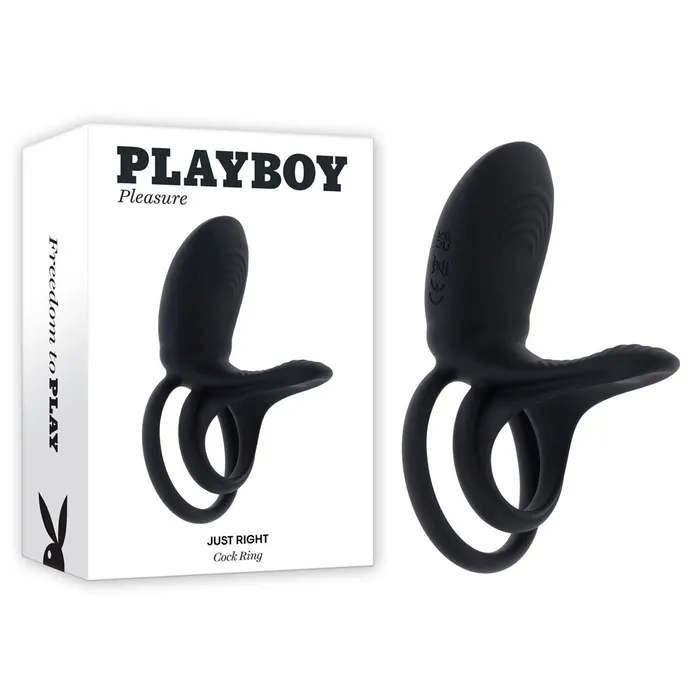 Couples Playboy Pleasure Playboy Pleasure JUST RIGHT Vibrating Cock Ring