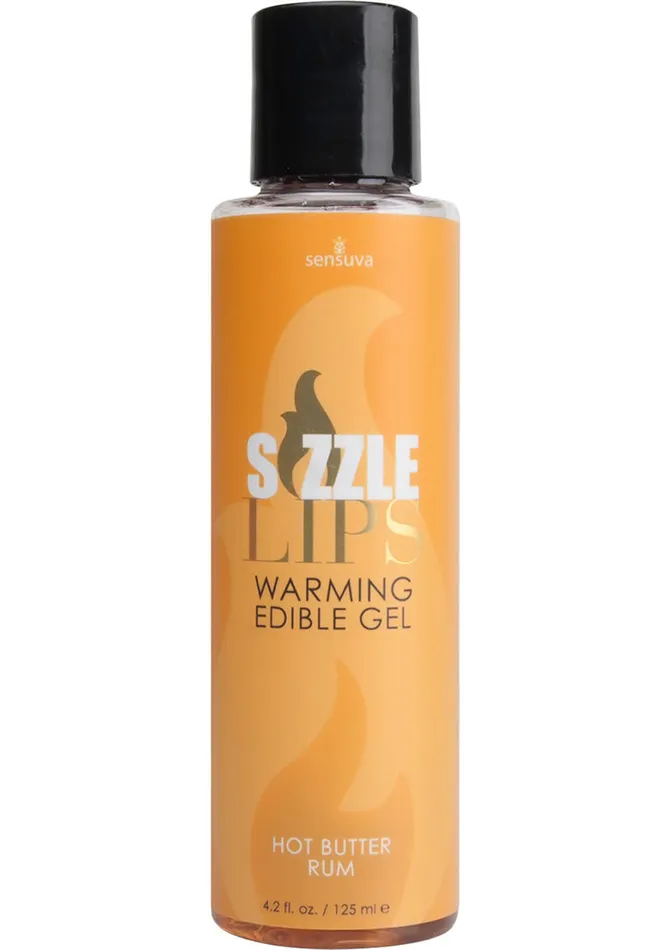 Couples Sizzle Lips Sizzle Lips Warming Edible Massage Oil Butter Rum 42oz Couples Sizzle Lips Sizzle Lips Warming Edible Massage Oil Butter Rum 42oz
