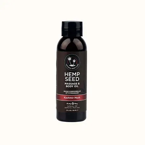 Couples Wild Night Fantasies Hemp Seed Massage Body Oil Kashmir Musk