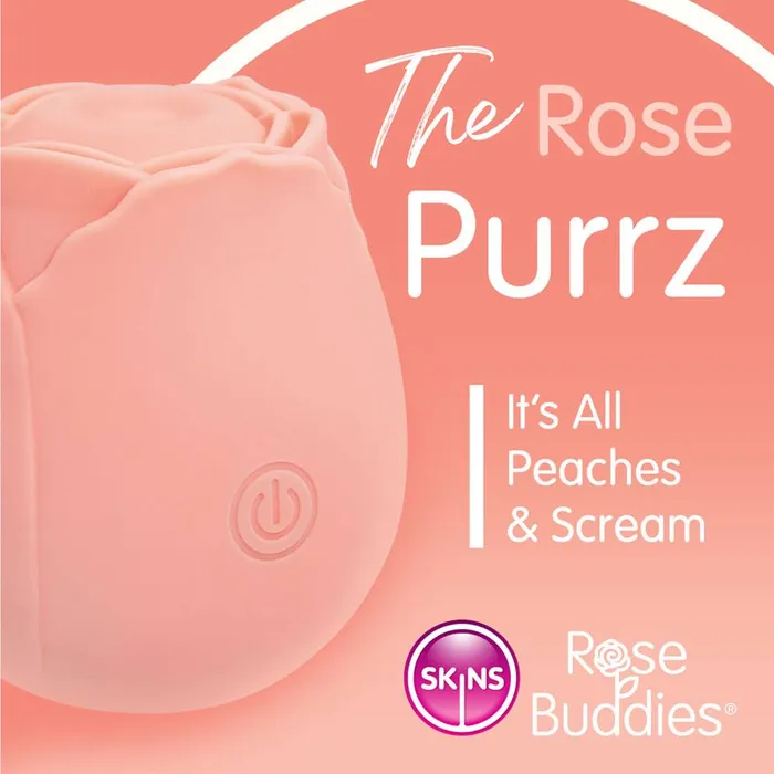 Creative Conceptions Vibrators Skins Rose Buddies The Rose Purrz Rose Vibrator