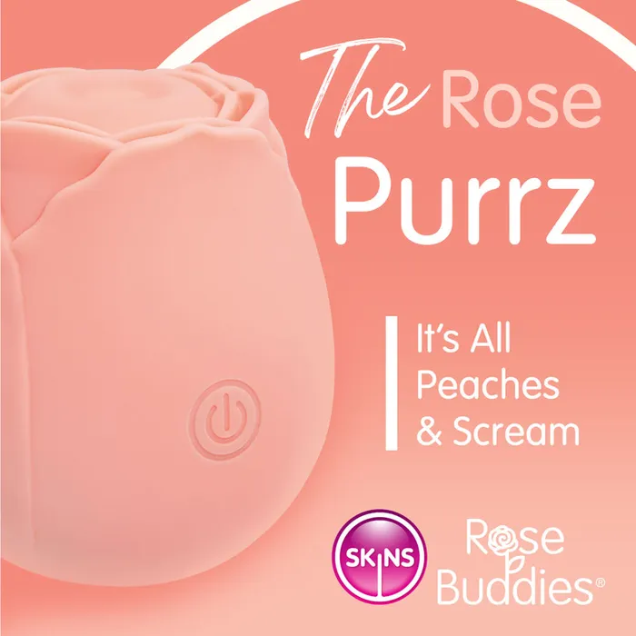 Creative Conceptions Vibrators Skins Rose Buddies The Rose Purrz Rose Vibrator