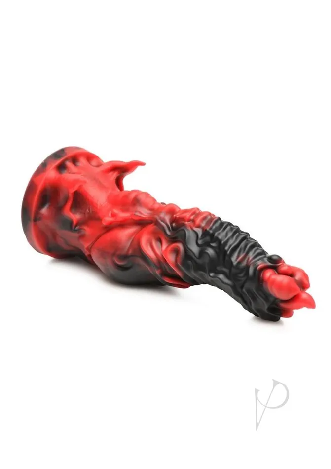 Creature Cocks Mephisto Silicone Dildo RedBlack Creature Cocks Dildos