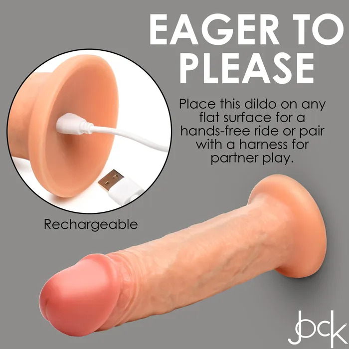 Curve Toys Dildos 10X Real Skin 8 inch Vibrating Dildo
