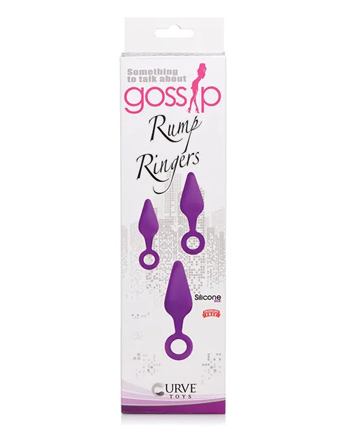 Curve Toys Gossip Rump Ringers Violet Gossip Dildos Curve Toys Gossip Rump Ringers Violet Gossip Dildos