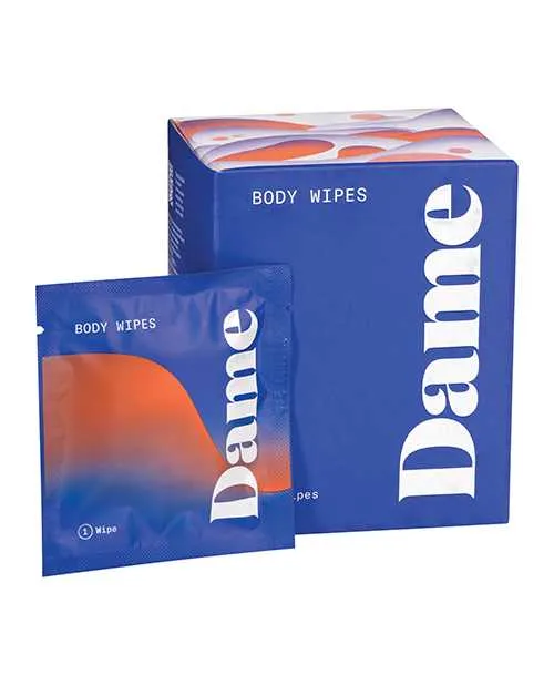 Dame Male Sex Toys Dame Body Wipes Pack of 15 Dame Male Sex Toys Dame Body Wipes Pack of 15