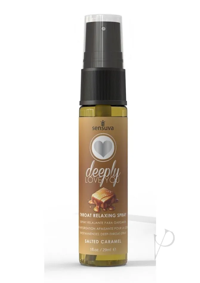 Deeply Love You Throat Relaxing Spray Salt Caramel 1oz Deeply Love You Vibrators Deeply Love You Throat Relaxing Spray Salt Caramel 1oz Deeply Love You Vibrators