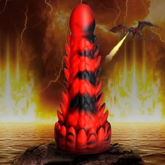 Demon Rising Scaly Dragon Silicone Dildo Creature Cocks Dildos
