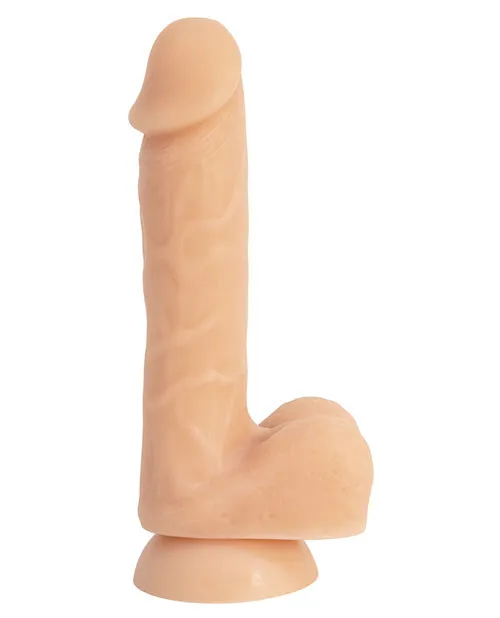 Dildos Addiction Bendable David Silicone Dildo 8in Vanilla Addiction