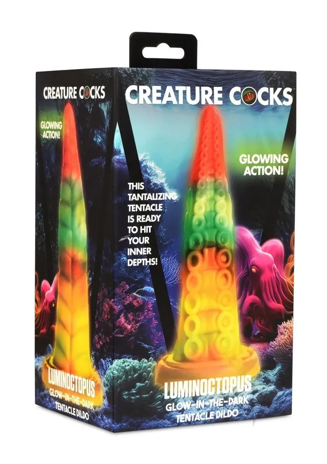 Dildos Creature Cocks Creature Cocks Luminoctopus Glow in The Dark Tentacle Silicone Dildo Multicolor Dildos Creature Cocks Creature Cocks Luminoctopus Glow in The Dark Tentacle Silicone Dildo Multicolor