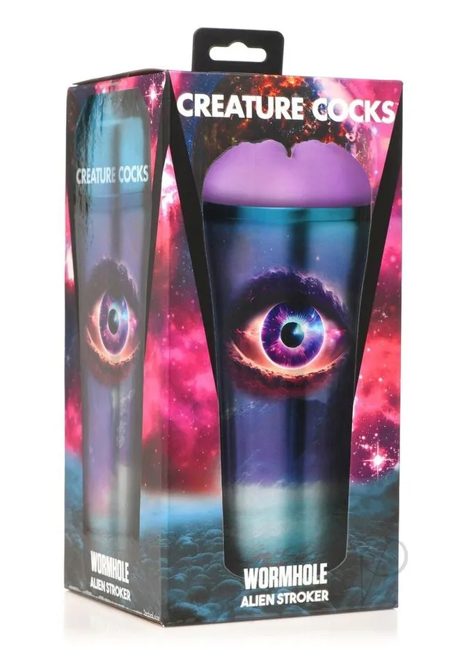Dildos Creature Cocks Creature Cocks Wormhole Alien Stroker PurpleBlack