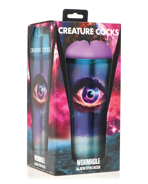 Dildos Creature Cocks Creature Cocks Wormhole Alien Stroker PurpleBlack