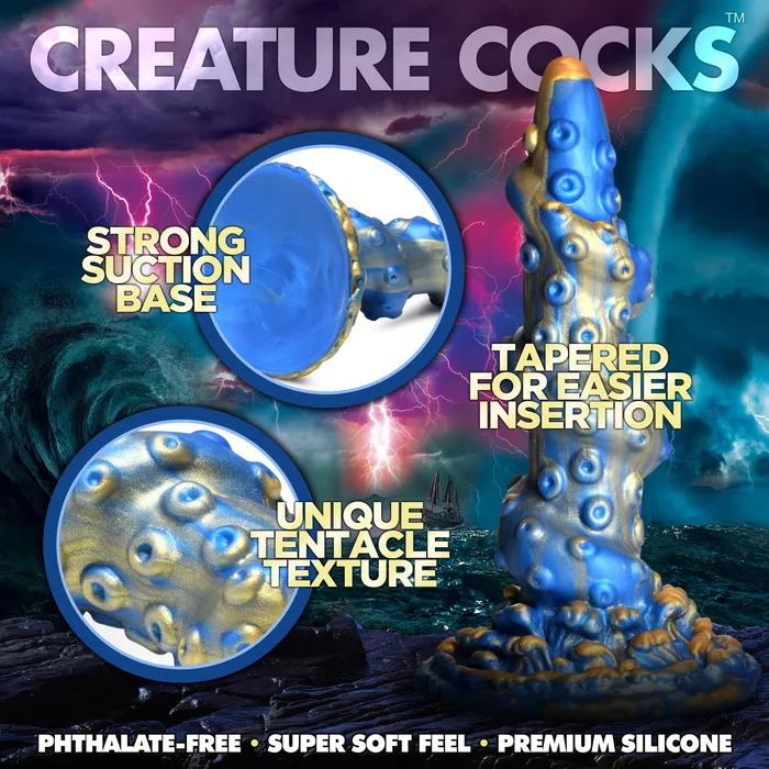 Dildos Creature Cocks Lord Kraken Tentacled Silicone Dildo