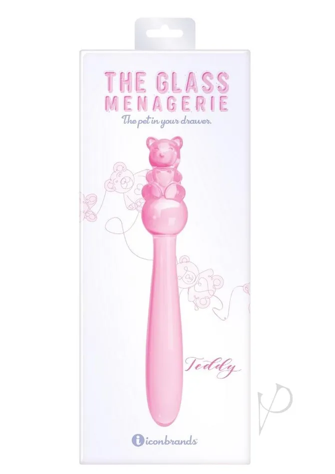 Dildos Glass Managerie Glass Menagerie Teddy Dildo Pink