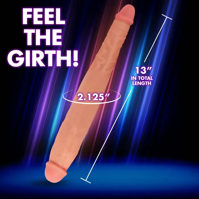Dildos JOCK 13 Inch Tapered Double Dildo Curve Toys