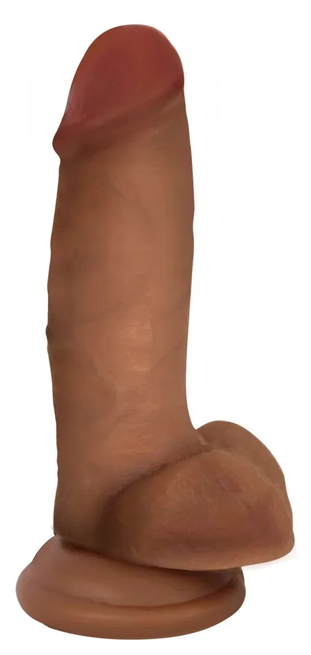 Dildos Jock Jock Medium Suction Cup Dildo with Balls 7 Inch
