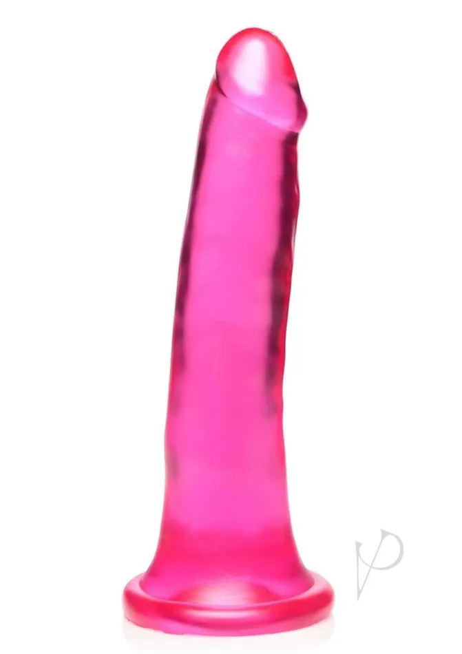 Dildos Lollicock Lollicock Slim Stick Dildo 8in Cherry Ice