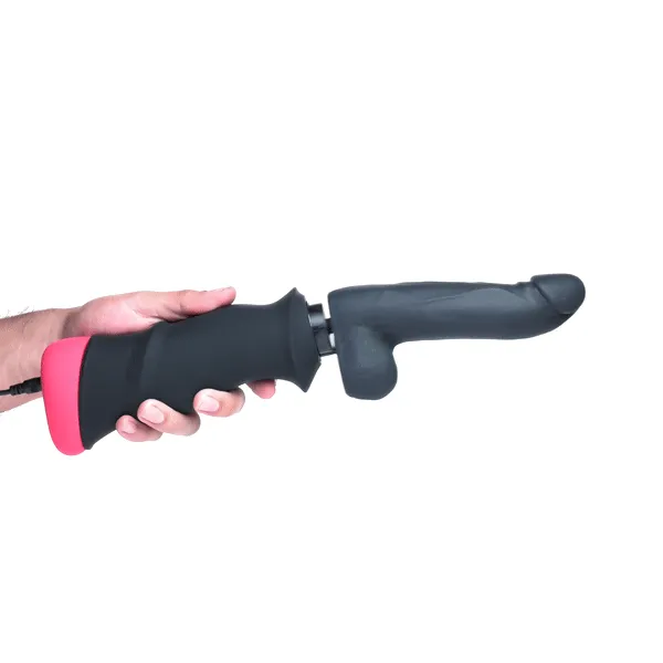 Dildos LoveBotz MegaPounder Handheld Thrusting Silicone Dildo