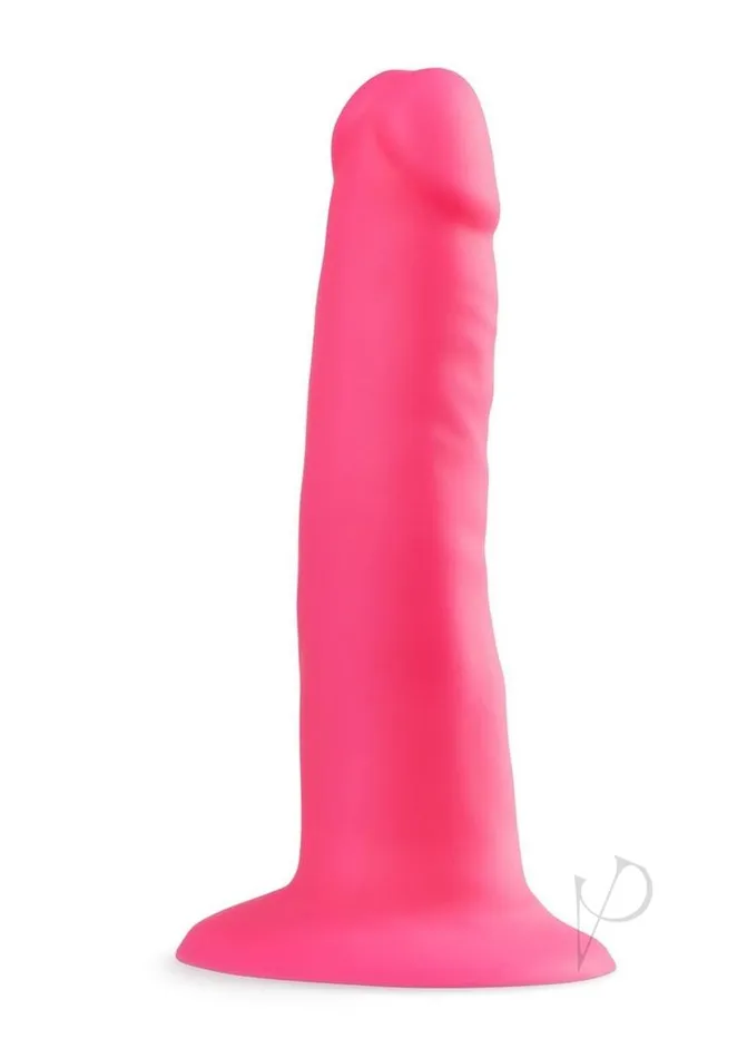 Dildos Neo Elite Silicone Dual Density Dildo 6in Pink Neo Elite