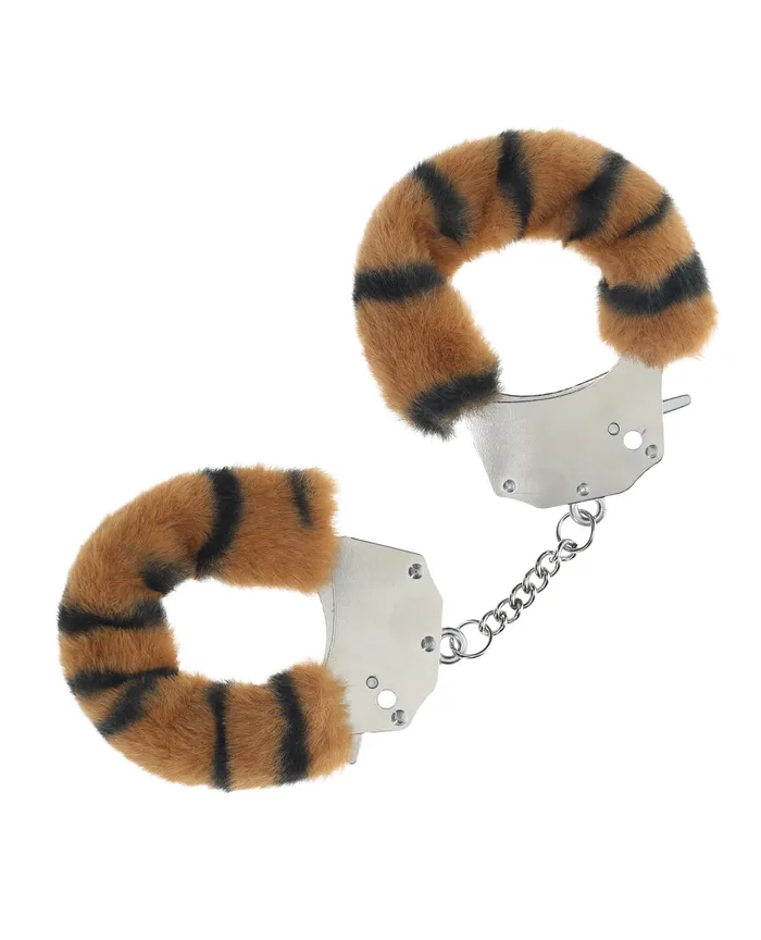 Dildos Ouch Shots Ouch Heavyduty Fluffy Handcuffs Tiger