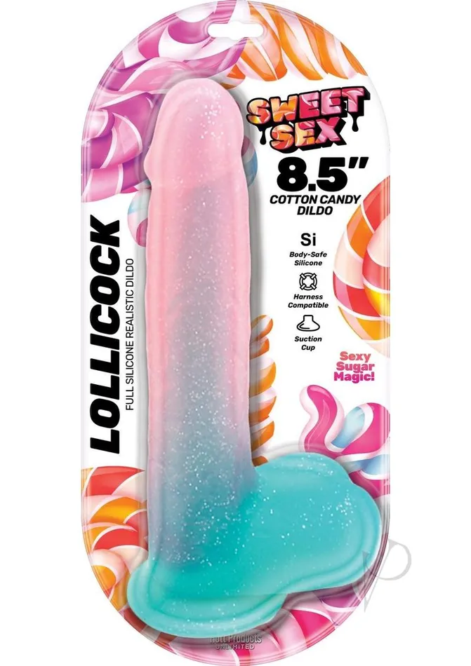 Dildos Sweet Sex Sweet Sex Lollicock Silicone Dildo 85in Multicolor