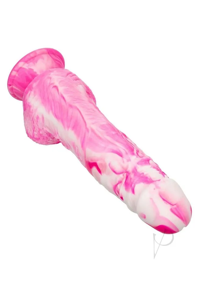 Dildos Twisted Love Twisted Love Twisted Dong Silicone Bendable Dildo Pink
