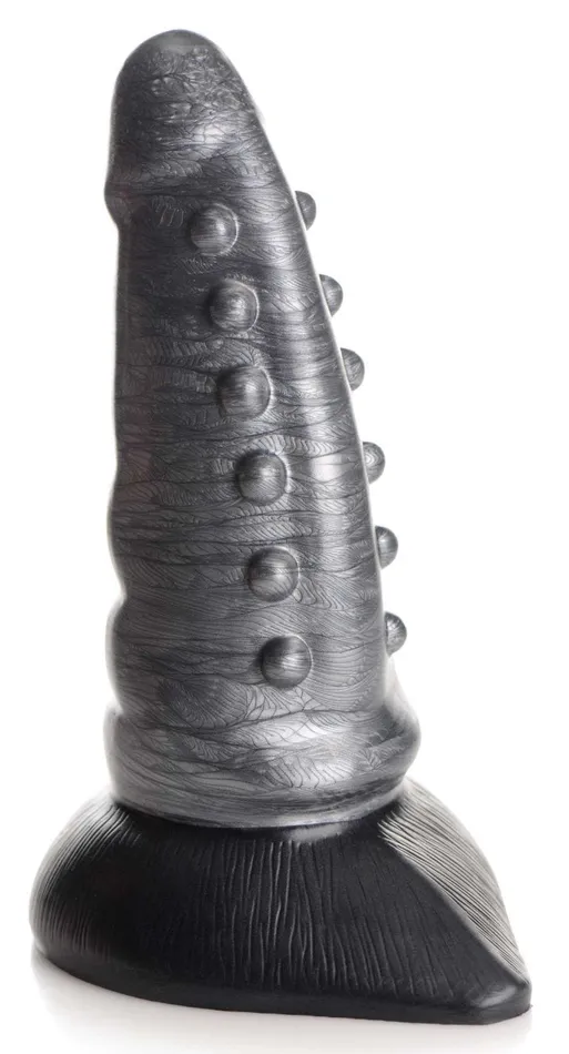 Dildos XR Brand Beastly Tapered Bumpy Silicone Dildo