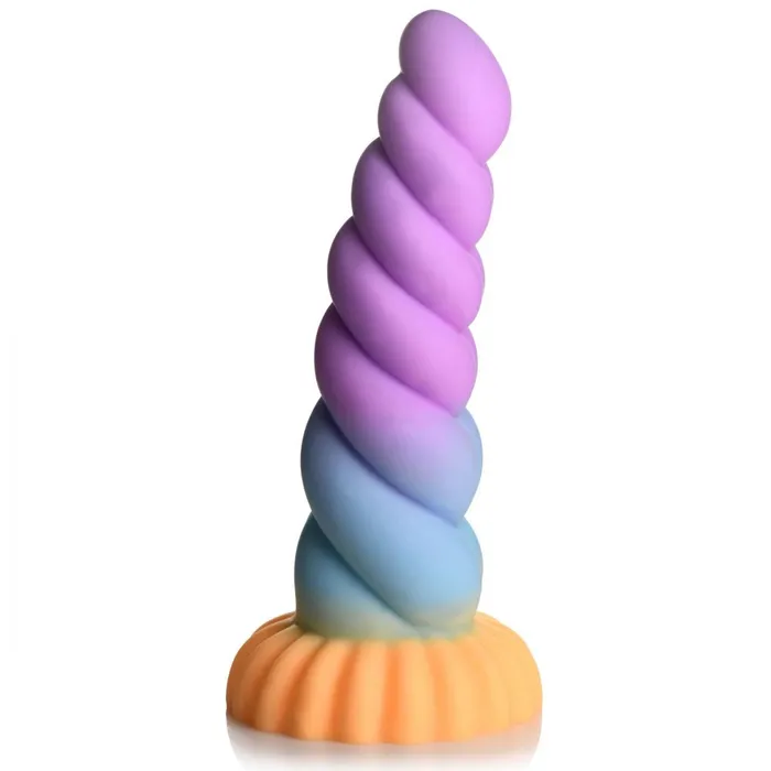 Dildos XR Brand Mystique Silicone Unicorn Dildo
