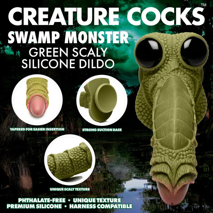 Dildos XR Brands Creature Cocks Swamp Monster Fantasy Dildo