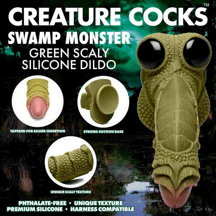 Dildos XR Brands Creature Cocks Swamp Monster Fantasy Dildo