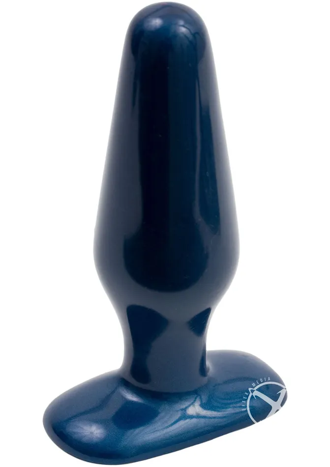 Doc Johnson Anal Pretty Ends Medium Anal Plug Iridescent Blue Doc Johnson Anal Pretty Ends Medium Anal Plug Iridescent Blue