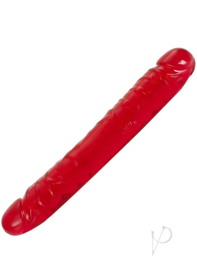 Doc Johnson Dildos Vivid Essentials Double Dildo 12in Red Doc Johnson Dildos Vivid Essentials Double Dildo 12in Red