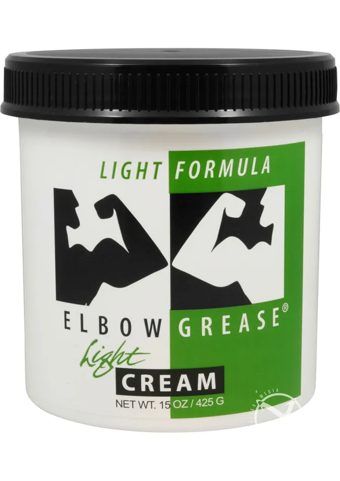 Elbow Grease Lubricants Sexual Health Wellbeing Elbow Grease Oil Cream Lubricant Light 15oz