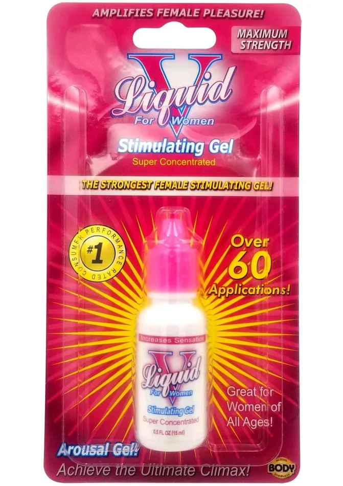 Enhancers Liquid V Stimulating Gel For Women 5oz Liquid V