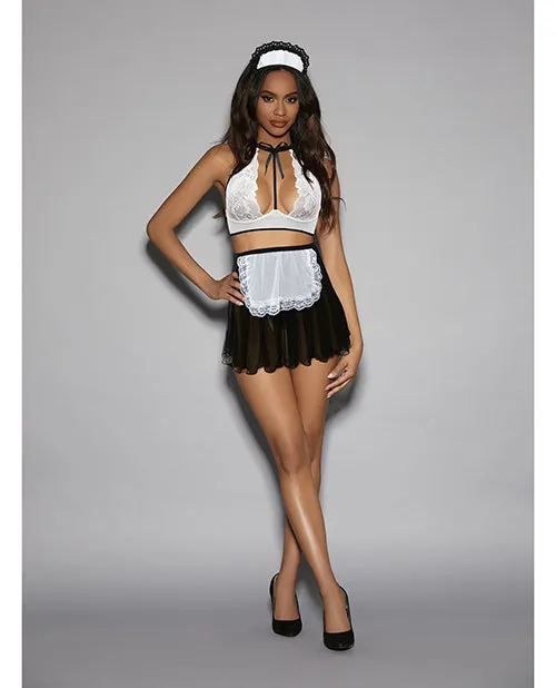 Euphoria Anal Euphoria French Maid wHeadpiece BlackWhite OS Euphoria Anal Euphoria French Maid wHeadpiece BlackWhite OS