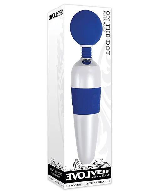 Evolved Evolved On The Dot Wand Blue Vibrators