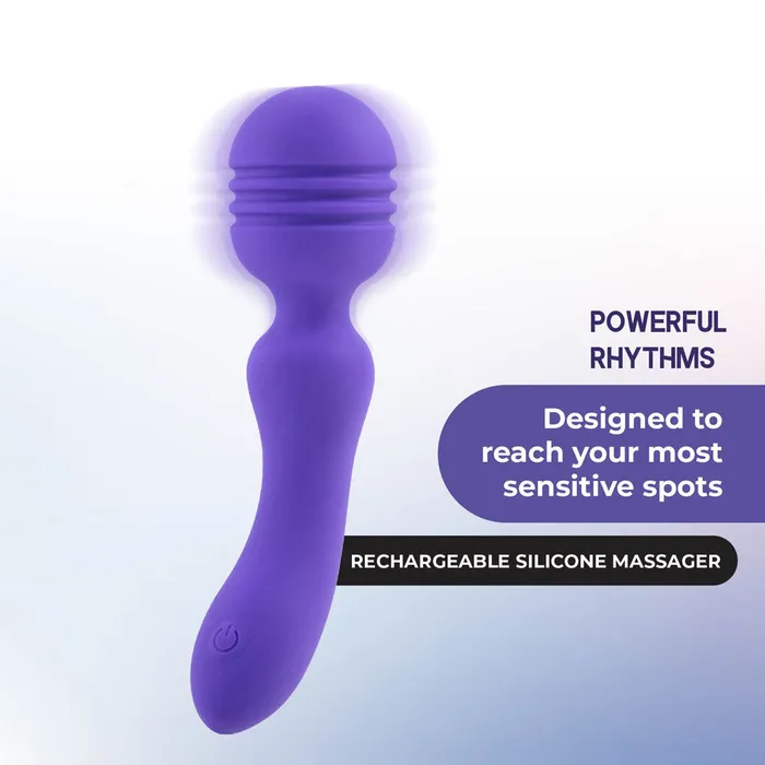 Excellent Power Vibrators Xciter Purple Massage Wand