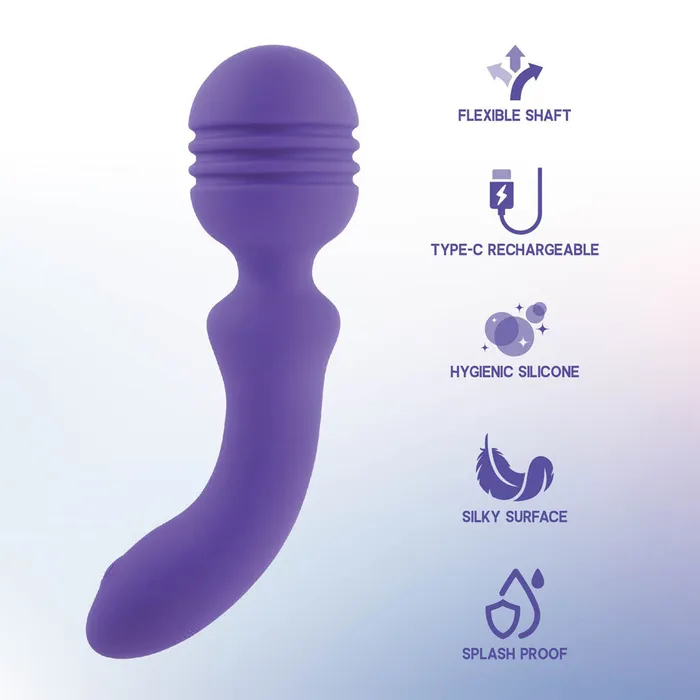 Excellent Power Vibrators Xciter Purple Massage Wand