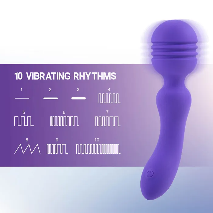 Excellent Power Vibrators Xciter Purple Massage Wand