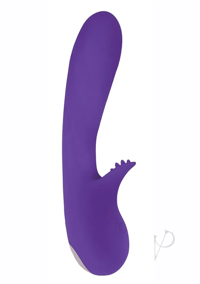Exciter Exciter Deep Reach GSpot Rechargeable Silicone Vibrator Purple Vibrators