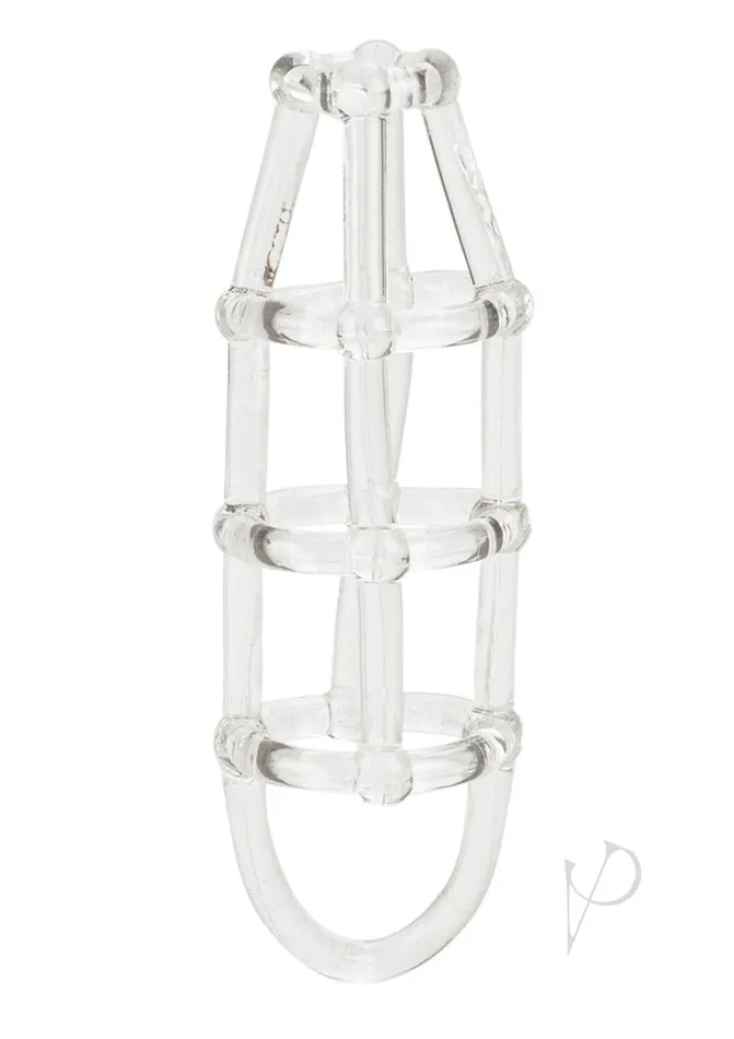 Extensions Male Sex Toys Cock Cage Penis Enhancer Clear