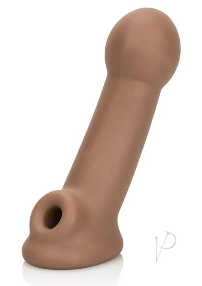 Extensions Male Sex Toys Ultimate Extender Penis Sleeve 625in Chocolate