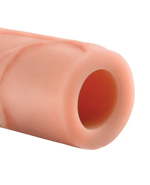 Fantasy XTensions Perfect 3in Extension Sleeve 9in Vanilla Fantasy X Tensions Male Sex Toys