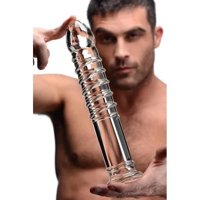 Female Sex Toys Behemoth Ribbed XL Dildo Master Series