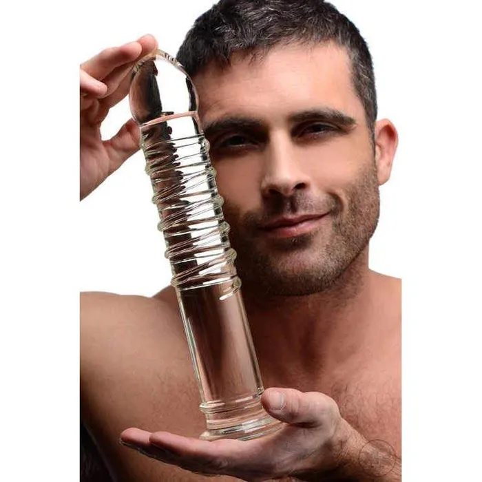 Female Sex Toys Behemoth Ribbed XL Dildo Master Series