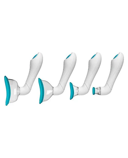 Female Sex Toys Doc Johnson Bloom Intimate Body Pump Silicone Vibrating Rechargeable Body Pump Sky BlueWhite Female Sex Toys Doc Johnson Bloom Intimate Body Pump Silicone Vibrating Rechargeable Body Pump Sky BlueWhite