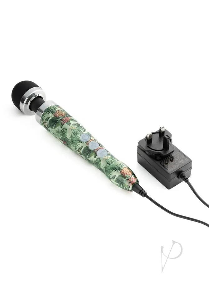 Female Sex Toys Doxy Doxy Die Cast 3 Wand PlugIn Wand Massager Pineapple Pattern