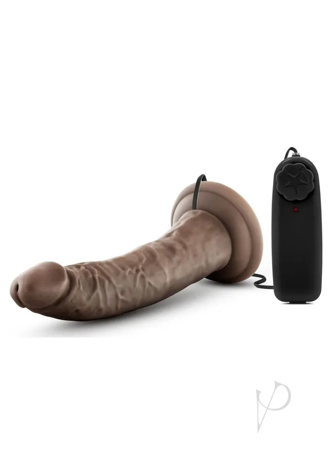 Female Sex Toys Dr Skin Dr Skin Silver Collection Dr Dave Vibrating Dildo with Suction Cup and Wired Remote Control 7in Chocolate Female Sex Toys Dr Skin Dr Skin Silver Collection Dr Dave Vibrating Dildo with Suction Cup and Wired Remote Control 7in Chocolate